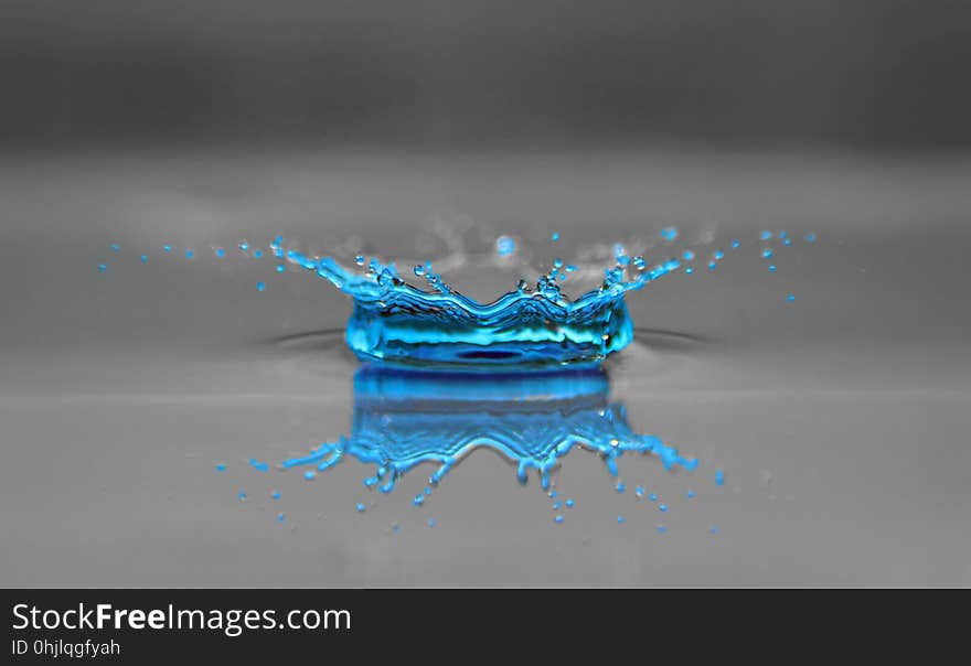 Water, Blue, Aqua, Drop