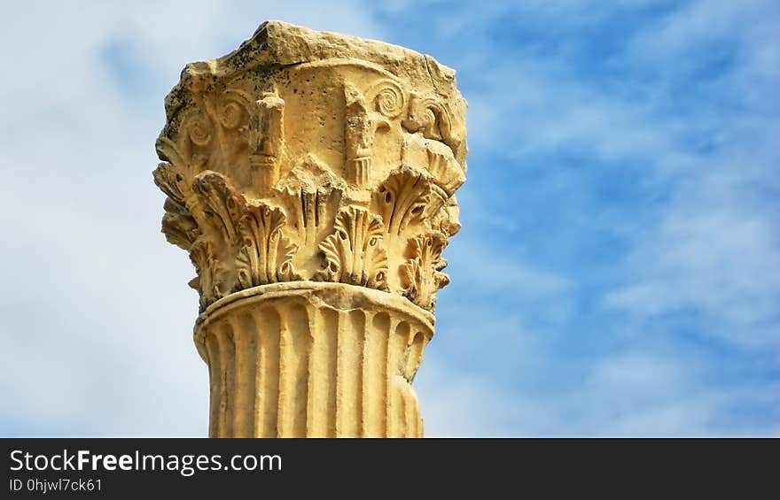 Column, Landmark, Structure, Monument