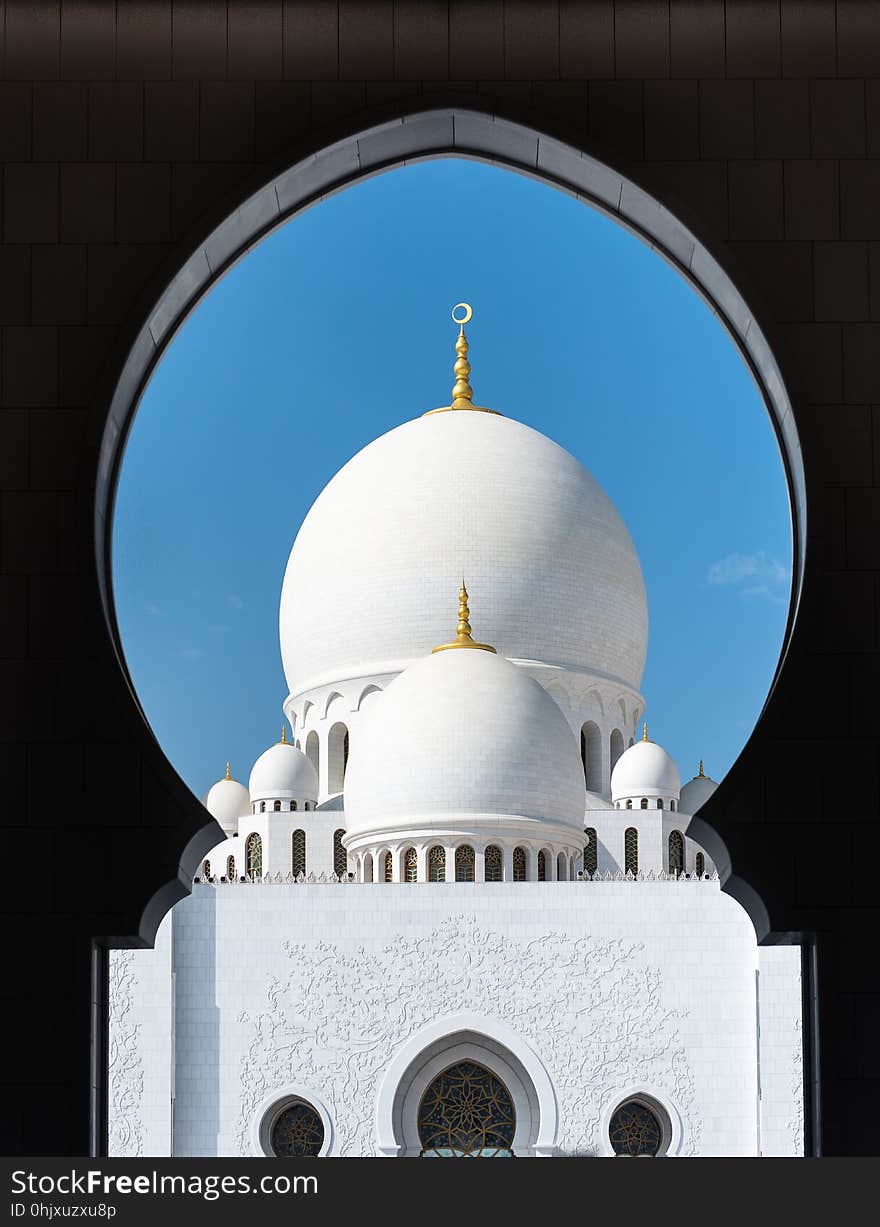 Dome, Arch, Sky, Place Of Worship