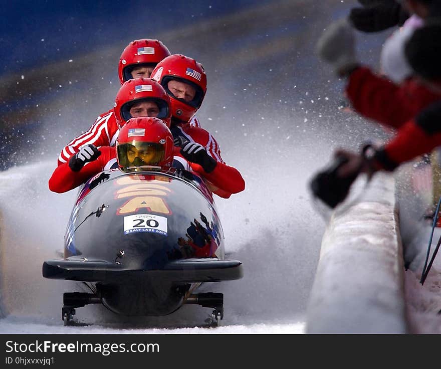 Helmet, Sledding, Outdoor Recreation, Winter Sport