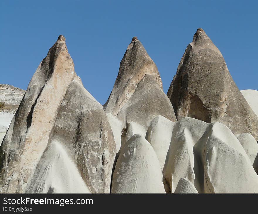 Rock, Historic Site, Badlands, Sky