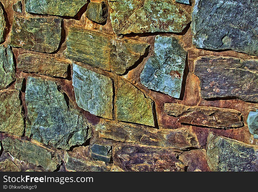 Stone Wall, Rock, Wall, Texture