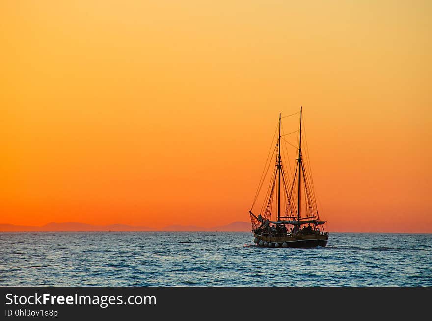 Sea, Calm, Horizon, Sky