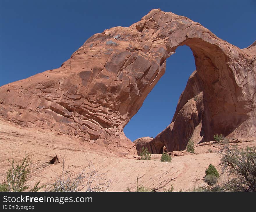 Natural Arch, Rock, Arch, Formation