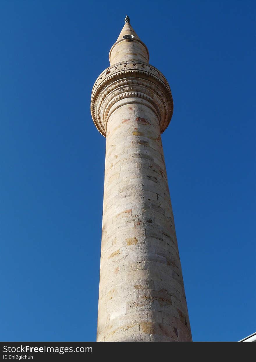 Column, Landmark, Historic Site, Sky