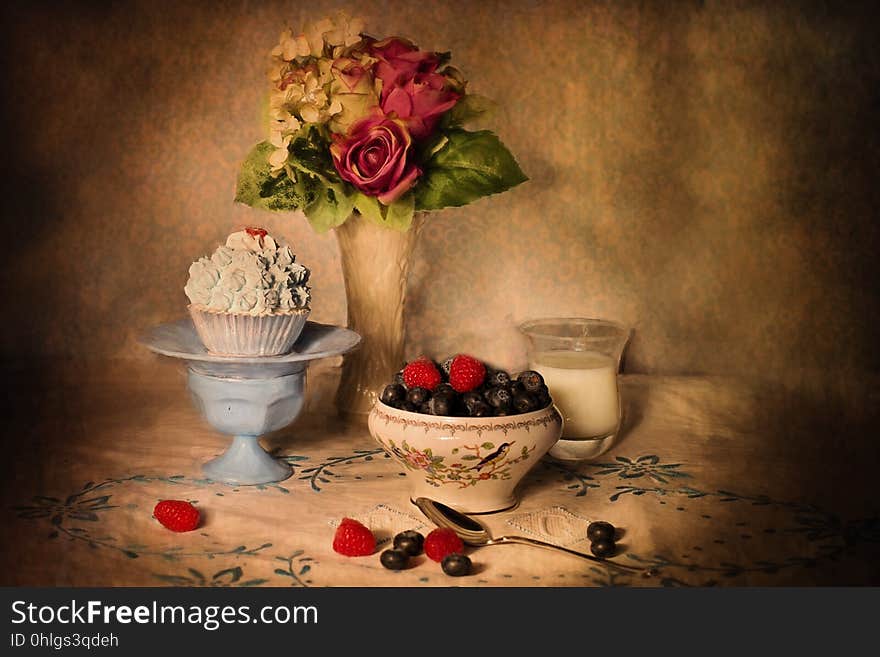 Still Life, Still Life Photography, Painting, Flower