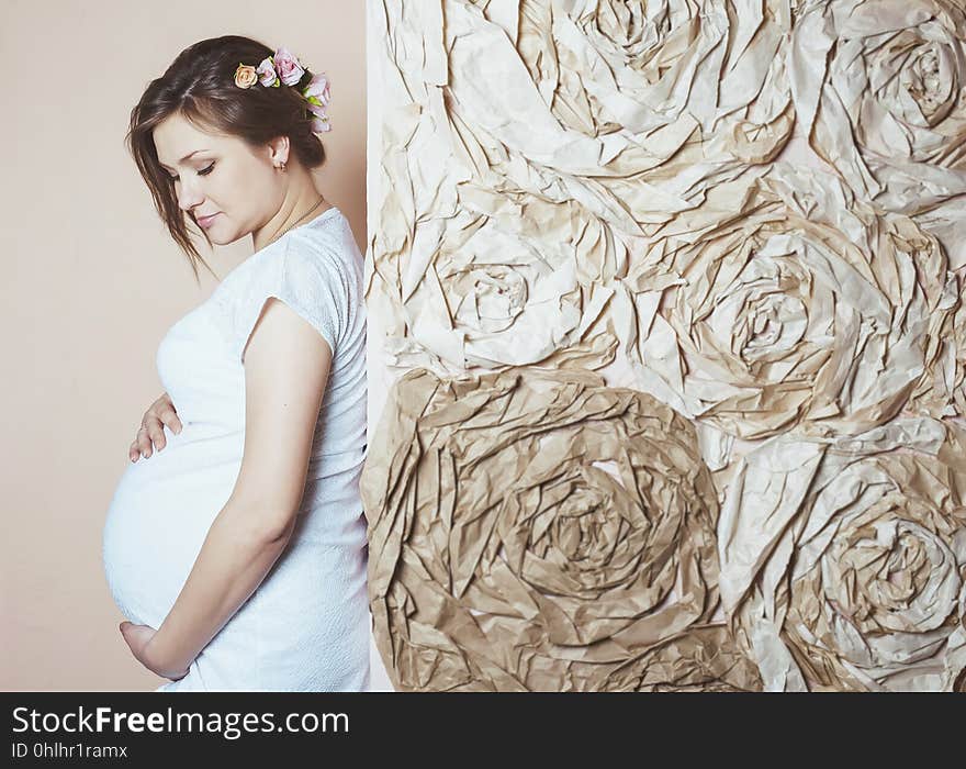 Gown, Flower, Shoulder, Bride