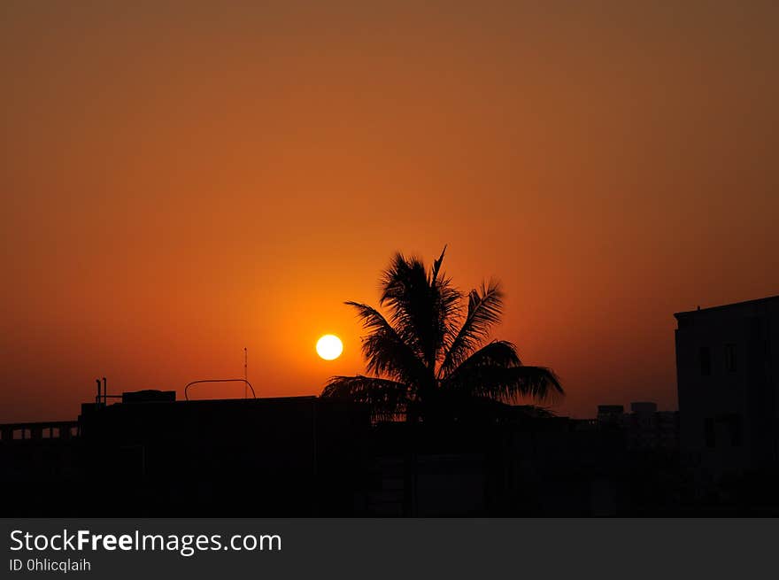 Sky, Sunset, Sunrise, Afterglow