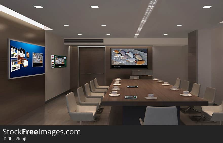 Interior Design, Conference Hall, Office, Ceiling