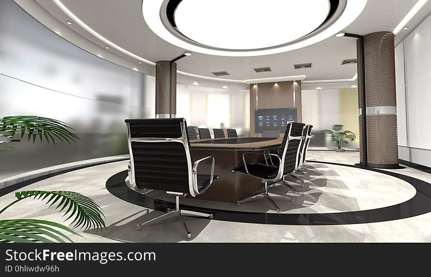 Interior Design, Lobby, Office, Conference Hall