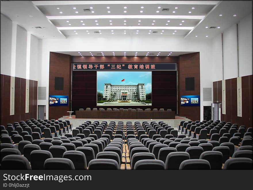 Auditorium, Conference Hall, Convention, Function Hall