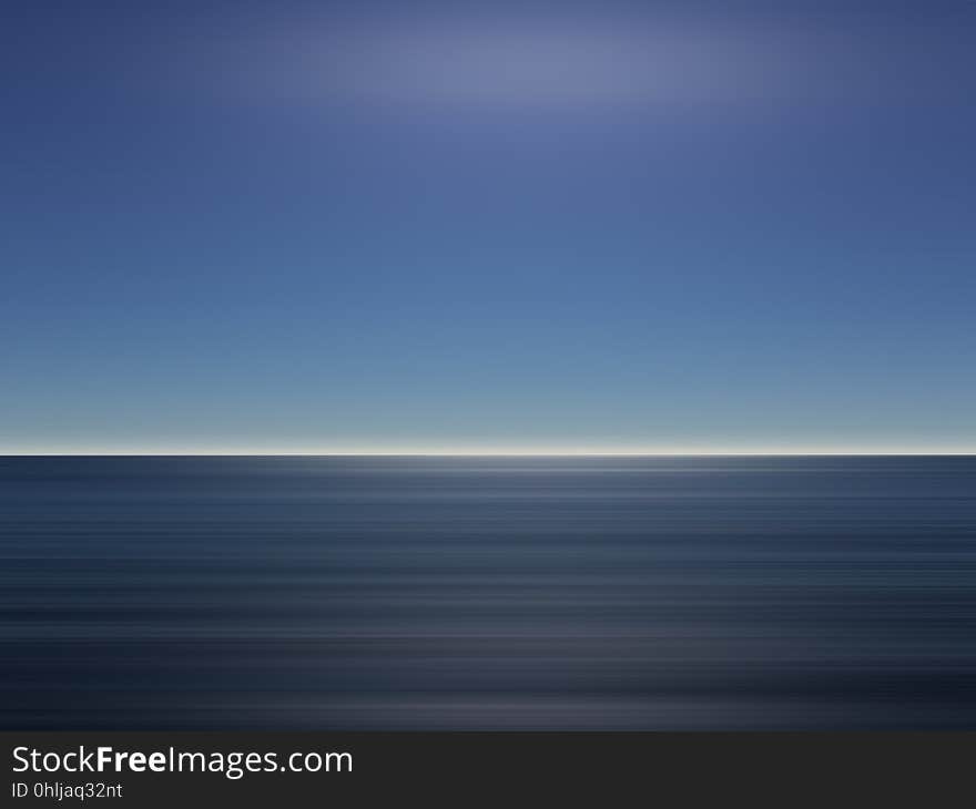 Horizon, Sky, Sea, Calm