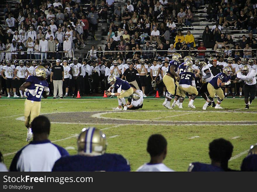 Cartersville High School vs. Calhoun High School football, September 1, 2017. Cartersville High School vs. Calhoun High School football, September 1, 2017