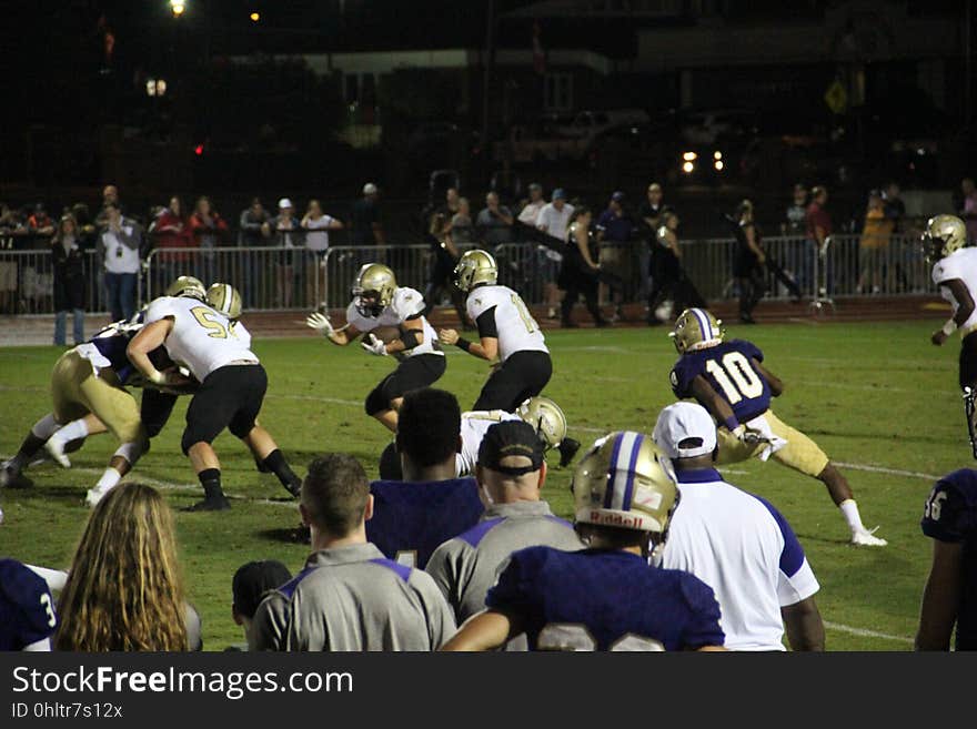 Cartersville High School vs. Calhoun High School football, September 1, 2017. Cartersville High School vs. Calhoun High School football, September 1, 2017