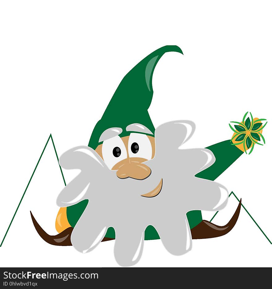 Green, Fictional Character, Leaf, Clip Art