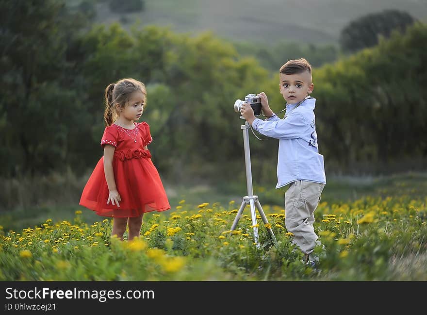 People, Photograph, Plant, Child