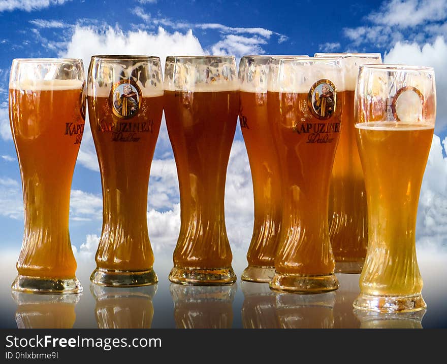 Beer Glass, Drink, Beer, Pint Us