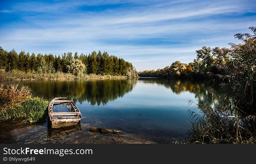 Reflection, Water, Waterway, Nature