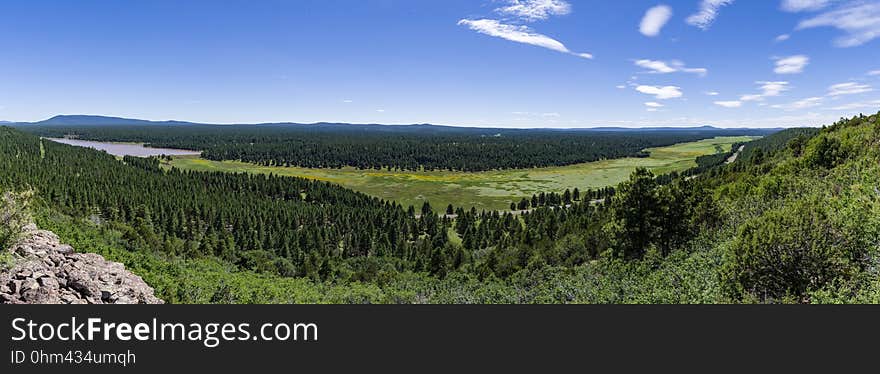 View of Lake Mary from the edge of Anderson Mesa. The Arizona National Scenic Trail Anderson Mesa Passage &#x28;AZT-30&#x29; traverses Anderson Mesa in the Lake Mary area southeast of Flagstaff. The passage begins northwest of Mormon Lake, crosses Lake Mary Road near Pinegrove Campground, and ascends Anderson Mesa, passing near several small wetlands on its way to Marshall Lake, the most well-known of these magical and important wildlife habitats. Between Vail and Prime Lakes, the trail skirts around observatory facilities to the edge of the mesa, providing a stunning panoramic view of Lake Mary. On Coconino National Forest maps, the Arizona Trail is labeled as trail number 87 for its entire traversal of the Forest. This photo was taken in August 2017 by Deborah Lee Soltesz during a day hike from Marshall Lake to a point just west of Vail Lake. Credit: U.S. Forest Service Coconino National Forest. For information on this passage, visit Arizona Trail: Anderson Mesa Passage AZT-30 and download the Anderson Mesa Passage AZT-30 trail map. Visit Coconino National Forest for more trails and other recreation opportunities. View of Lake Mary from the edge of Anderson Mesa. The Arizona National Scenic Trail Anderson Mesa Passage &#x28;AZT-30&#x29; traverses Anderson Mesa in the Lake Mary area southeast of Flagstaff. The passage begins northwest of Mormon Lake, crosses Lake Mary Road near Pinegrove Campground, and ascends Anderson Mesa, passing near several small wetlands on its way to Marshall Lake, the most well-known of these magical and important wildlife habitats. Between Vail and Prime Lakes, the trail skirts around observatory facilities to the edge of the mesa, providing a stunning panoramic view of Lake Mary. On Coconino National Forest maps, the Arizona Trail is labeled as trail number 87 for its entire traversal of the Forest. This photo was taken in August 2017 by Deborah Lee Soltesz during a day hike from Marshall Lake to a point just west of Vail Lake. Credit: U.S. Forest Service Coconino National Forest. For information on this passage, visit Arizona Trail: Anderson Mesa Passage AZT-30 and download the Anderson Mesa Passage AZT-30 trail map. Visit Coconino National Forest for more trails and other recreation opportunities.