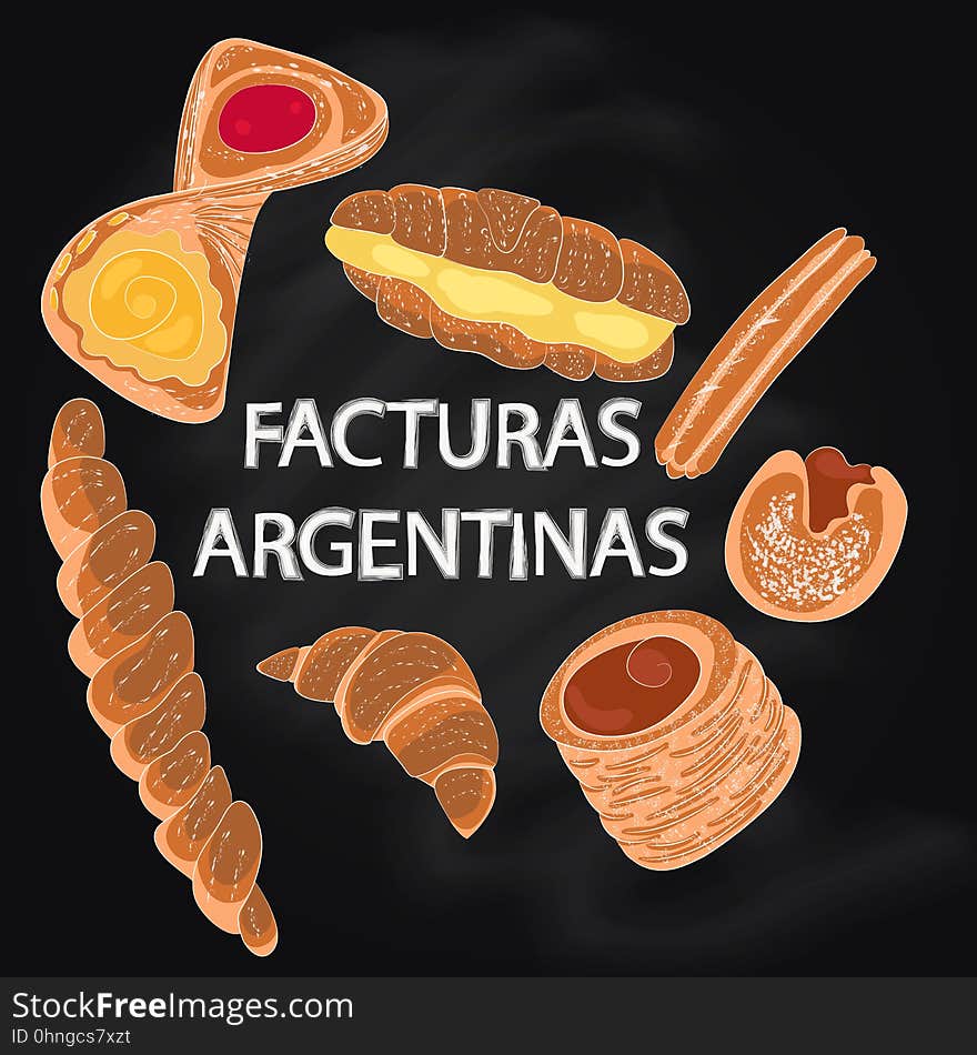 Vector Facturas Argentinas