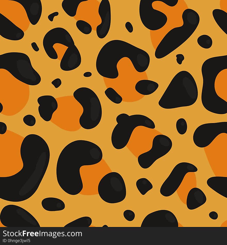 Vector Leopard Background