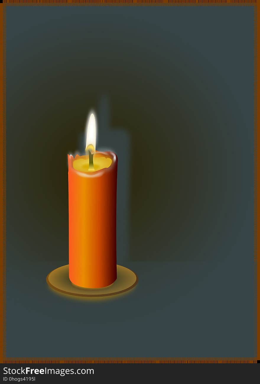 Candle, Wax, Lighting, Flameless Candle