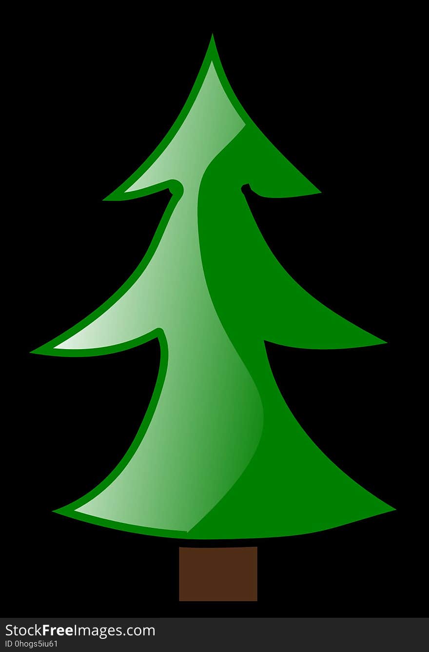 Christmas Tree, Green, Leaf, Tree