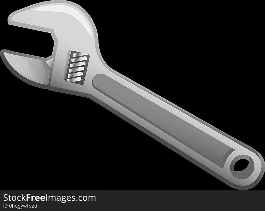 Adjustable Spanner, Wrench, Hardware, Product Design