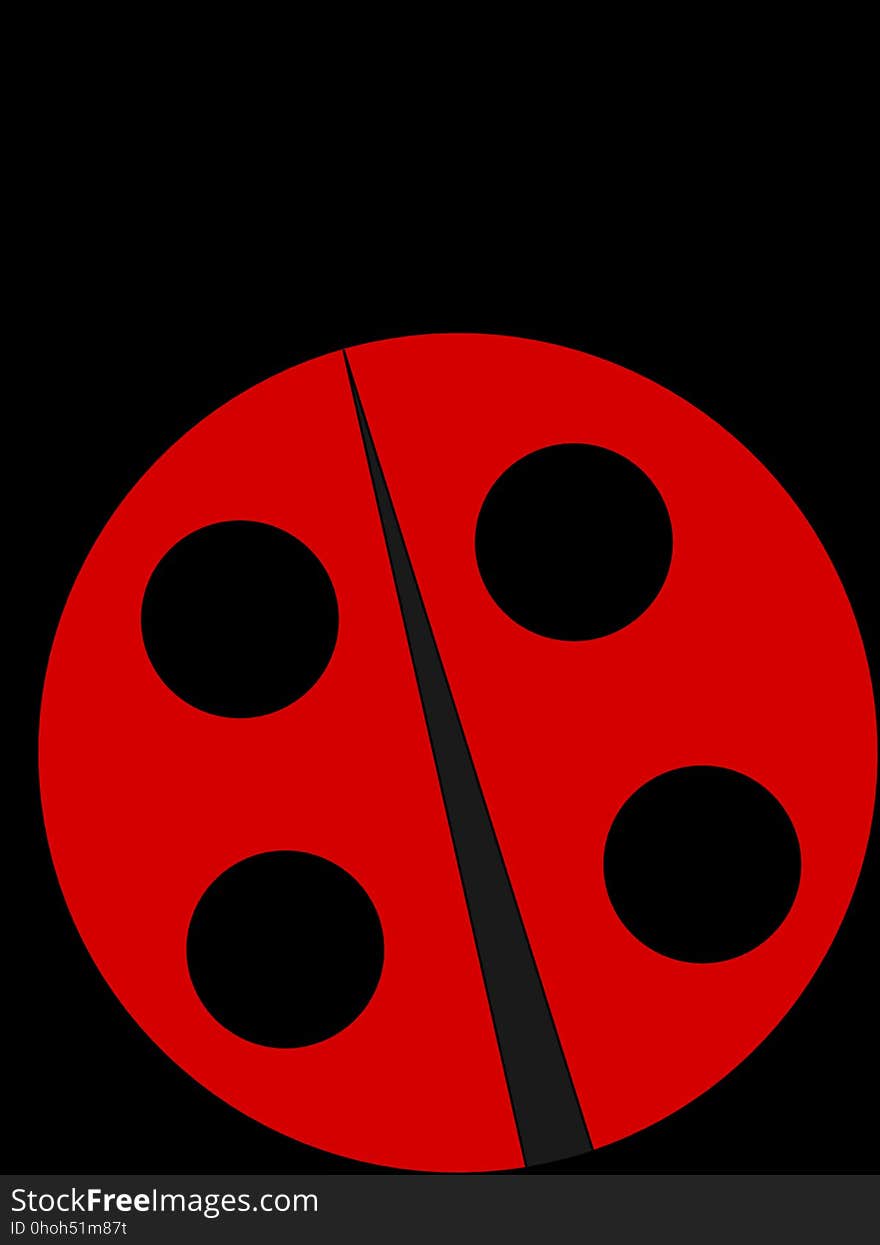 Red, Black, Circle, Font