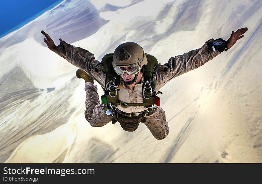 Parachuting, Extreme Sport, Air Sports, Mountaineer