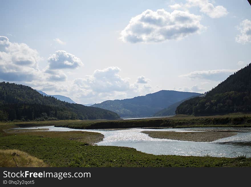 Bistrita river from Poiana Largului.