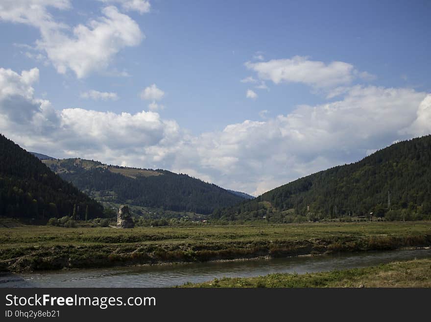 Bistrita river from Poiana Largului.