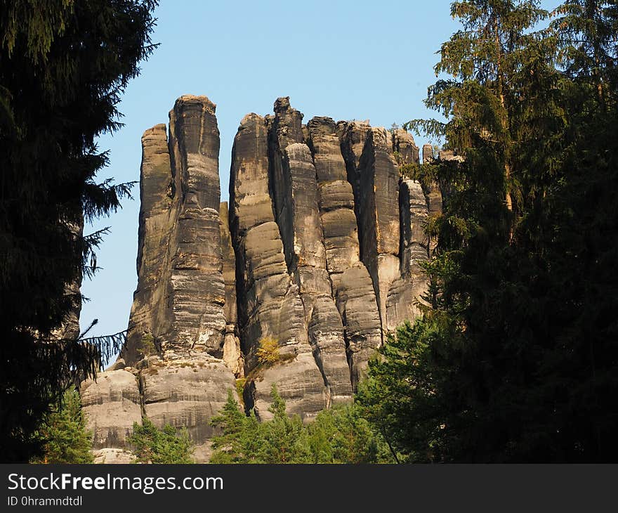 Rock, National Park, Formation, Escarpment