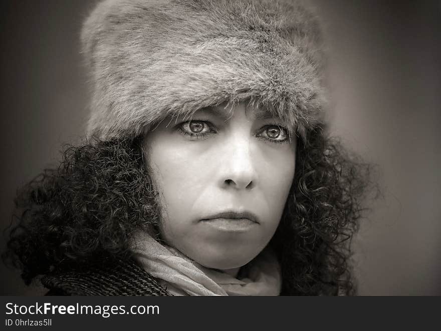 Face, Photograph, Black And White, Nose