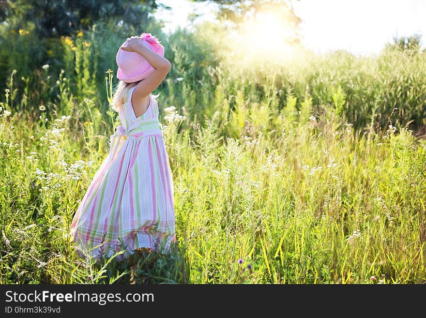 Clothing, Meadow, Field, Grass