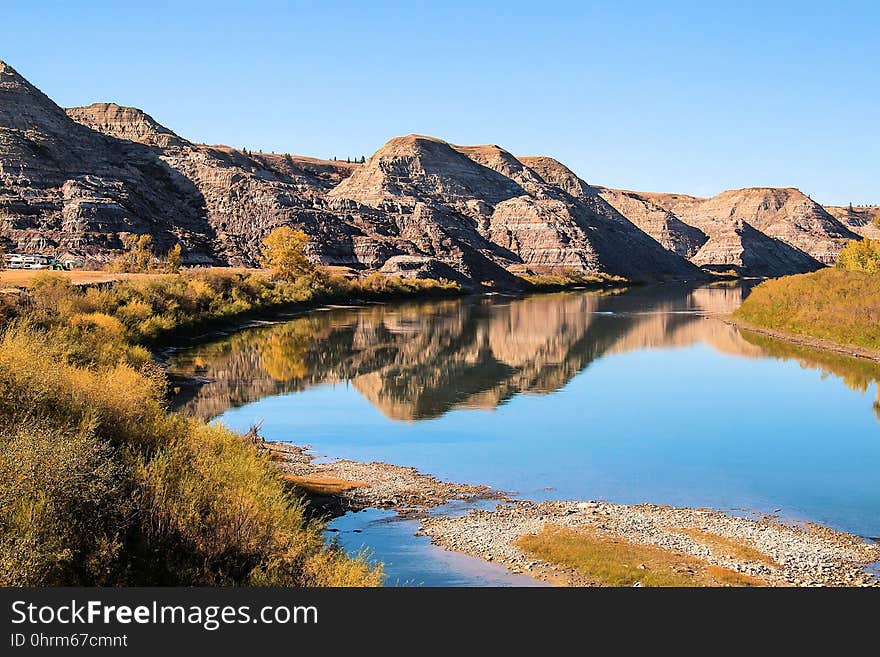 Reflection, Nature, Wilderness, Mountain