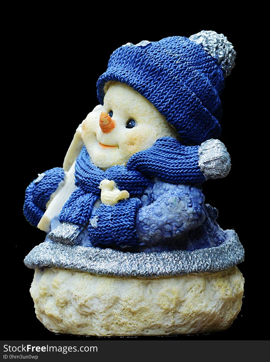 Snowman, Lawn Ornament, Figurine