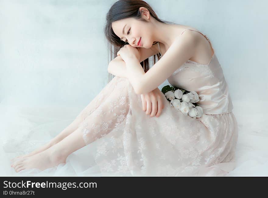 Skin, Beauty, Girl, Gown