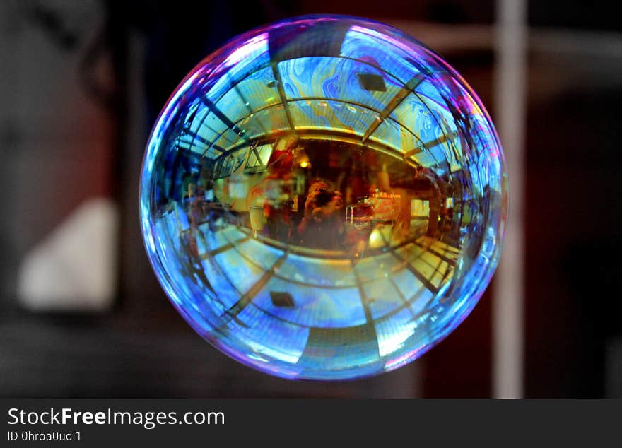 Glass, Light, Stained Glass, Sphere