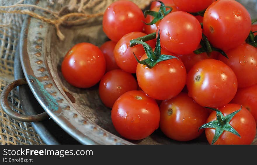 Natural Foods, Vegetable, Plum Tomato, Tomato