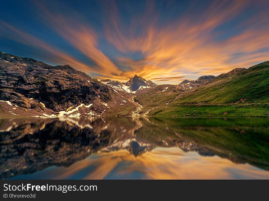 Reflection, Nature, Sky, Atmosphere