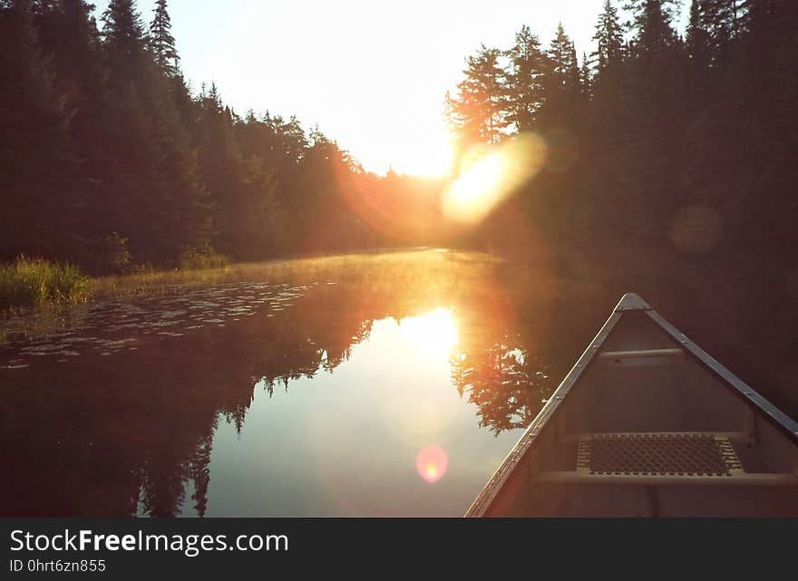 Dawn on the river