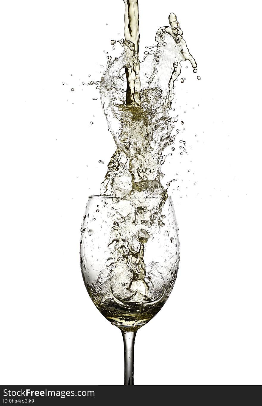 Water, Champagne Stemware, Glass, Still Life Photography