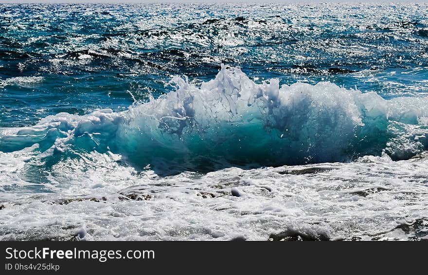 Wave, Sea, Wind Wave, Water