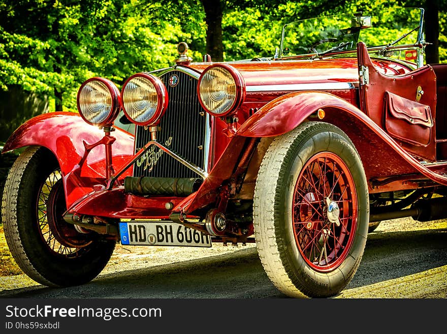 Car, Motor Vehicle, Antique Car, Vintage Car