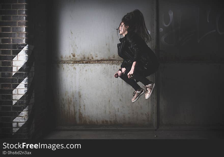 Black, Photograph, Darkness, Girl