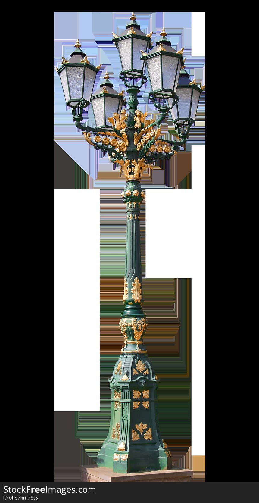 Light Fixture, Cross, Column, Candle Holder