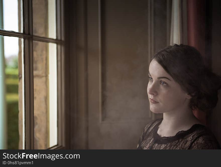 Girl, Window, Portrait Photography, Portrait