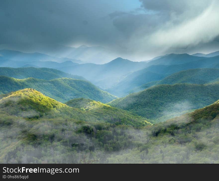 Highland, Sky, Mountainous Landforms, Hill