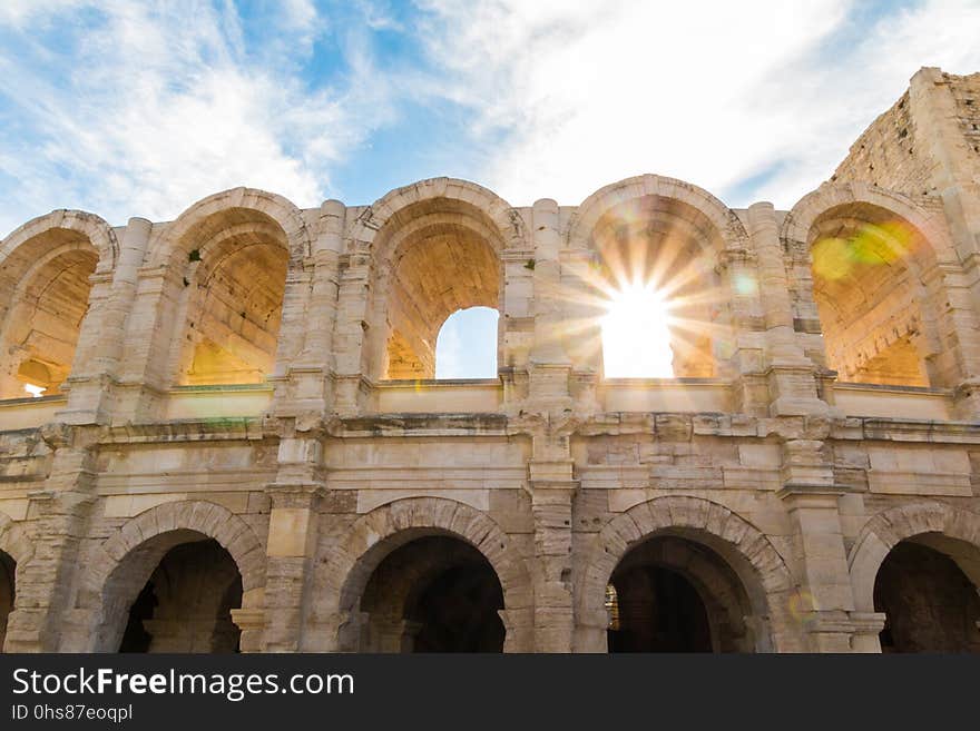 Historic Site, Arch, Landmark, Ancient History